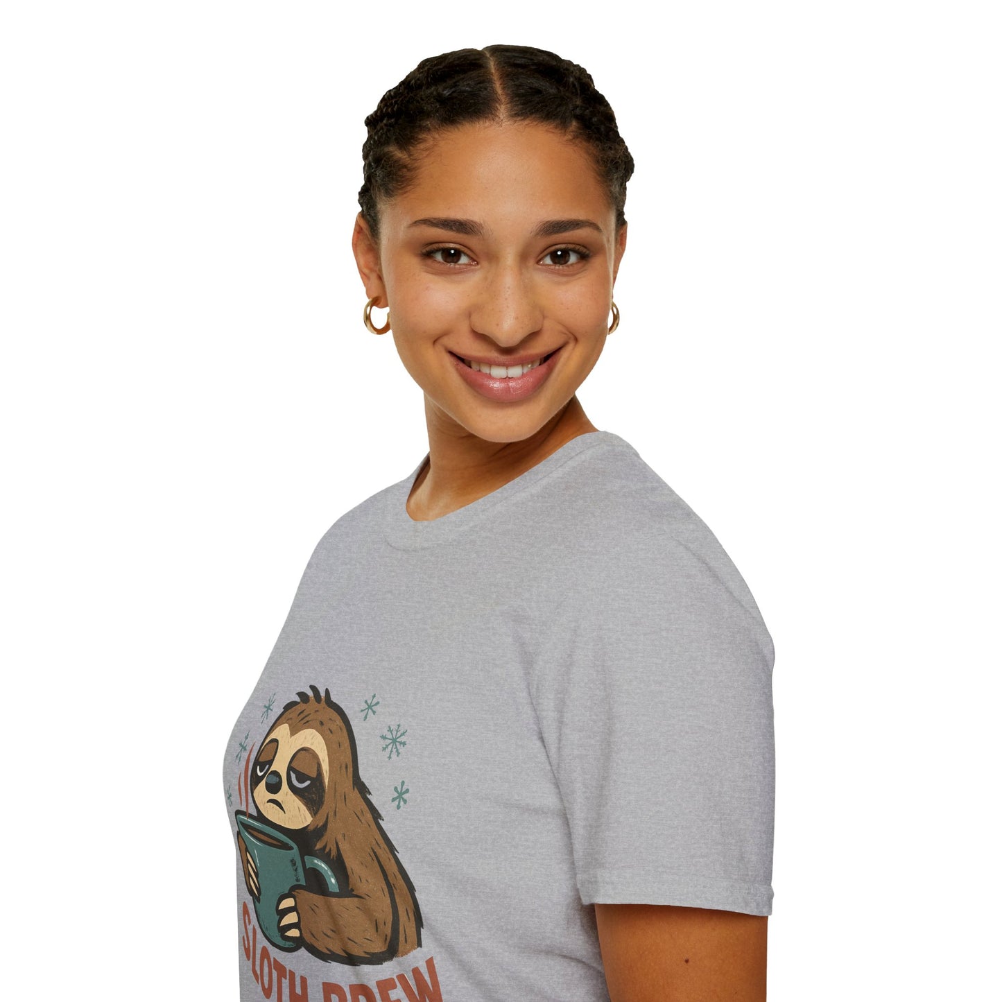Sloth Brew – Lazy Morning Fuel Unisex T-Shirt