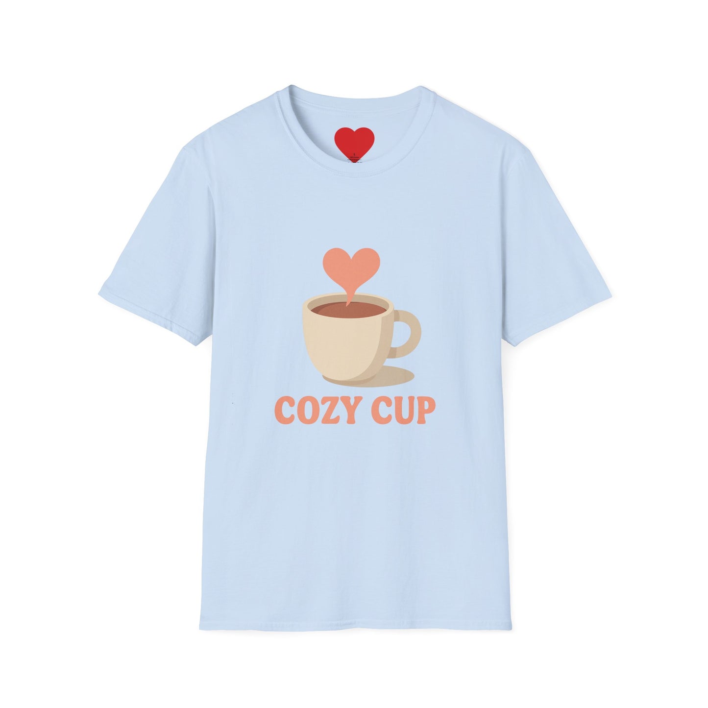 Cozy Cup – Minimalist Coffee Mood Unisex T-Shirt