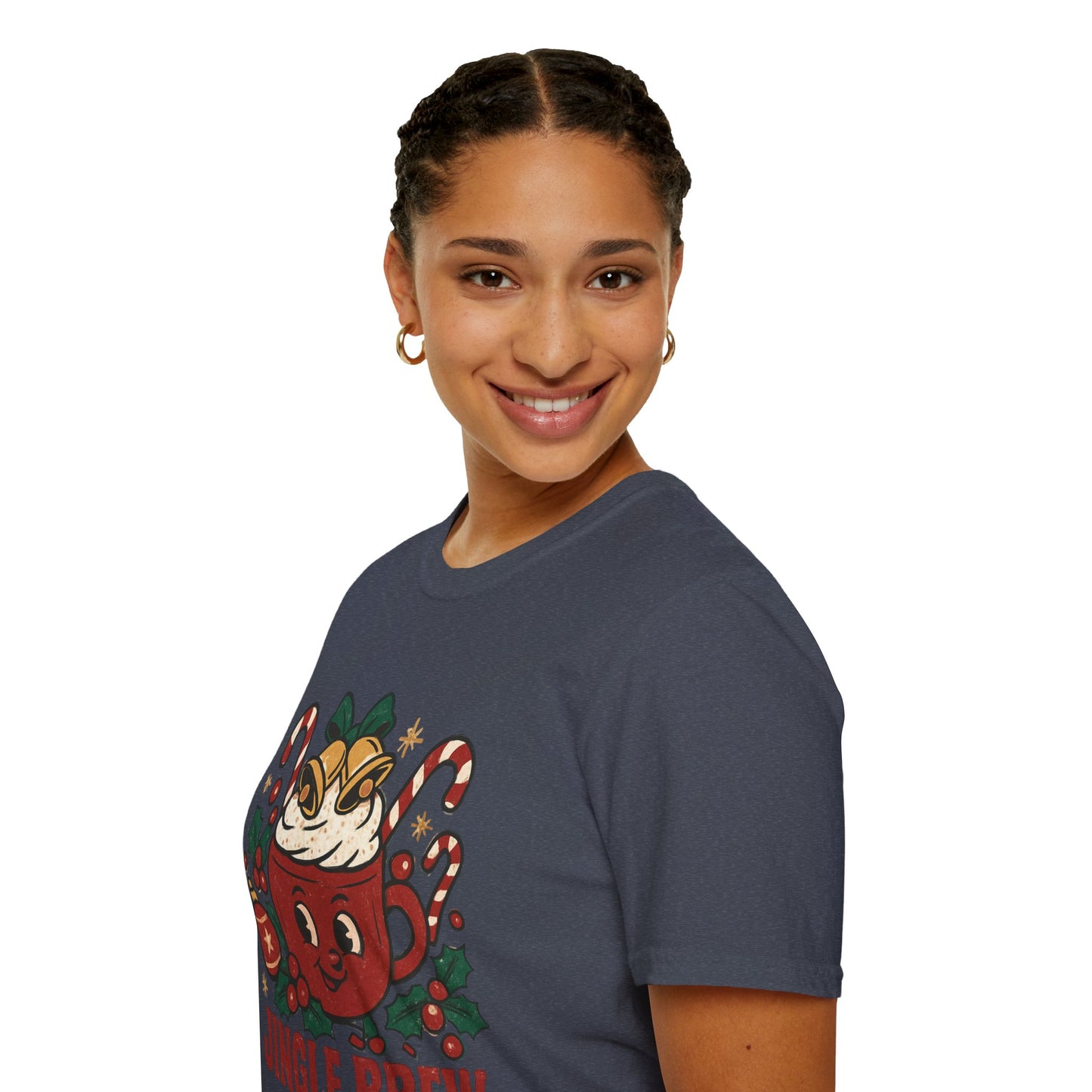 Jingle Brew – Bold Holiday Coffee Unisex T-Shirt