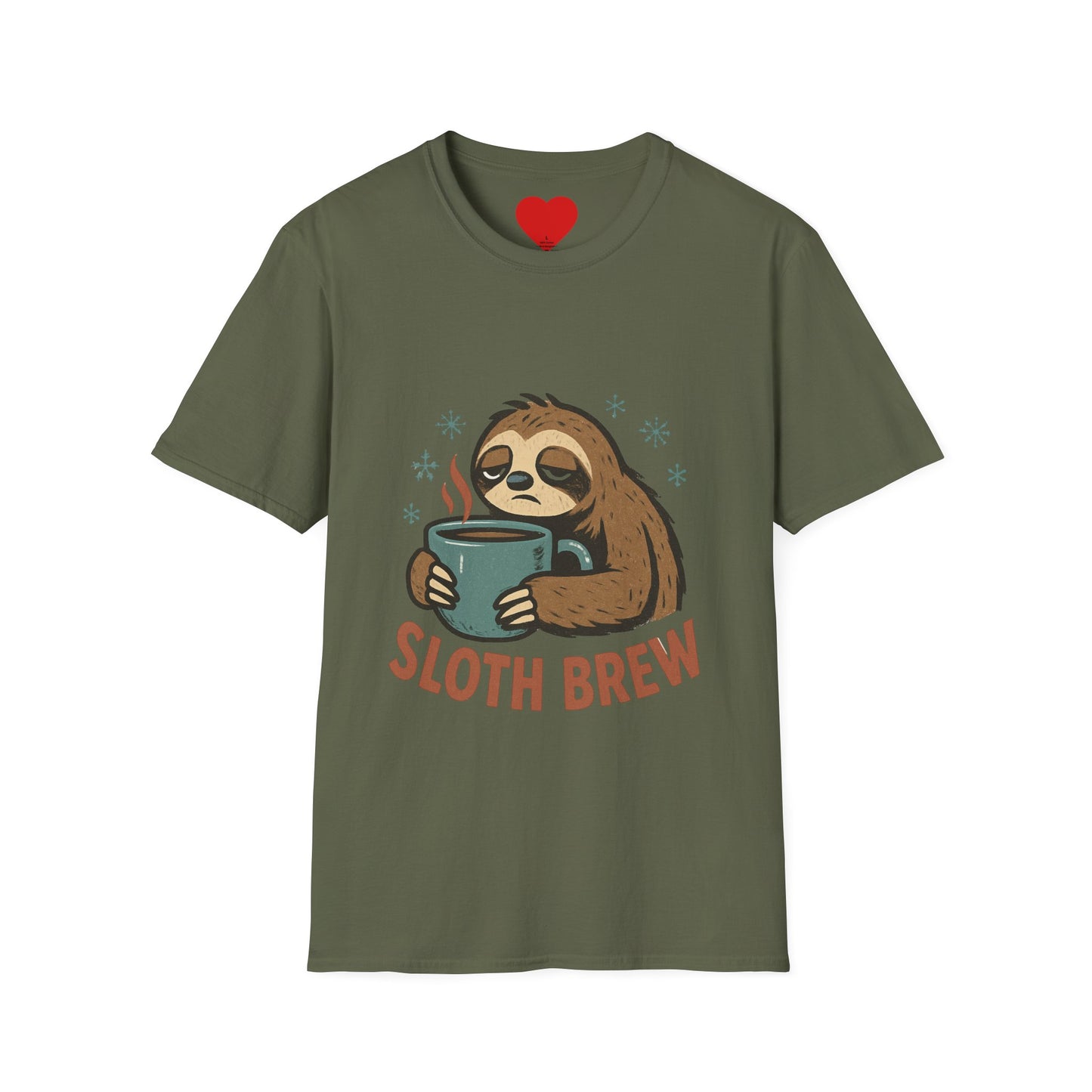 Sloth Brew – Lazy Morning Fuel Unisex T-Shirt