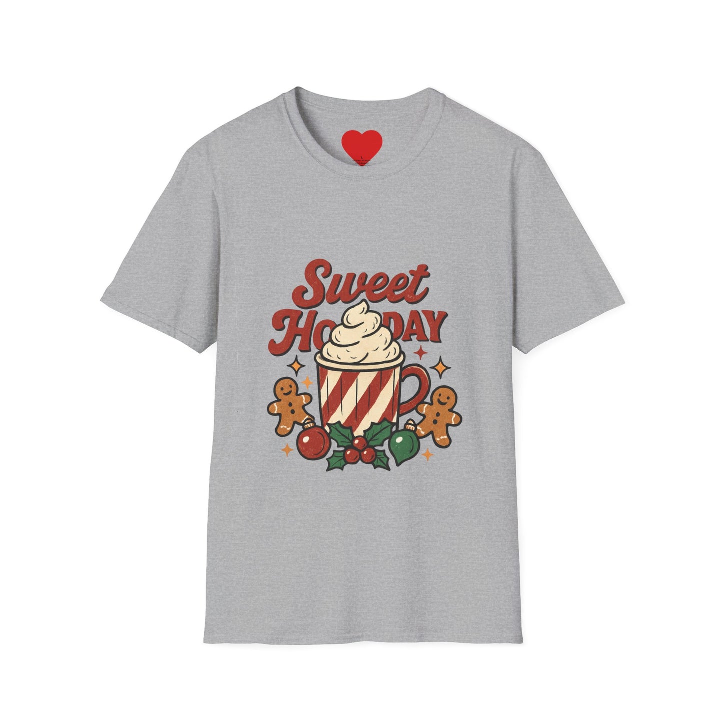 Sweet Holiday – Festive Coffee Vibes Unisex T-Shirt
