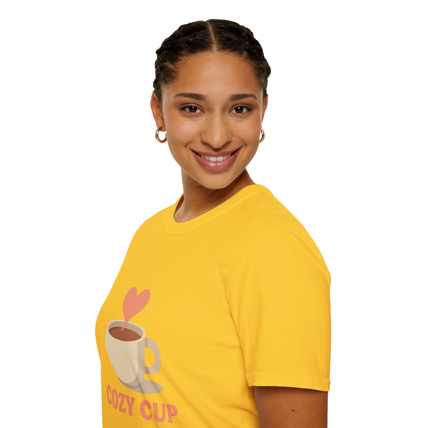Cozy Cup – Minimalist Coffee Mood Unisex T-Shirt