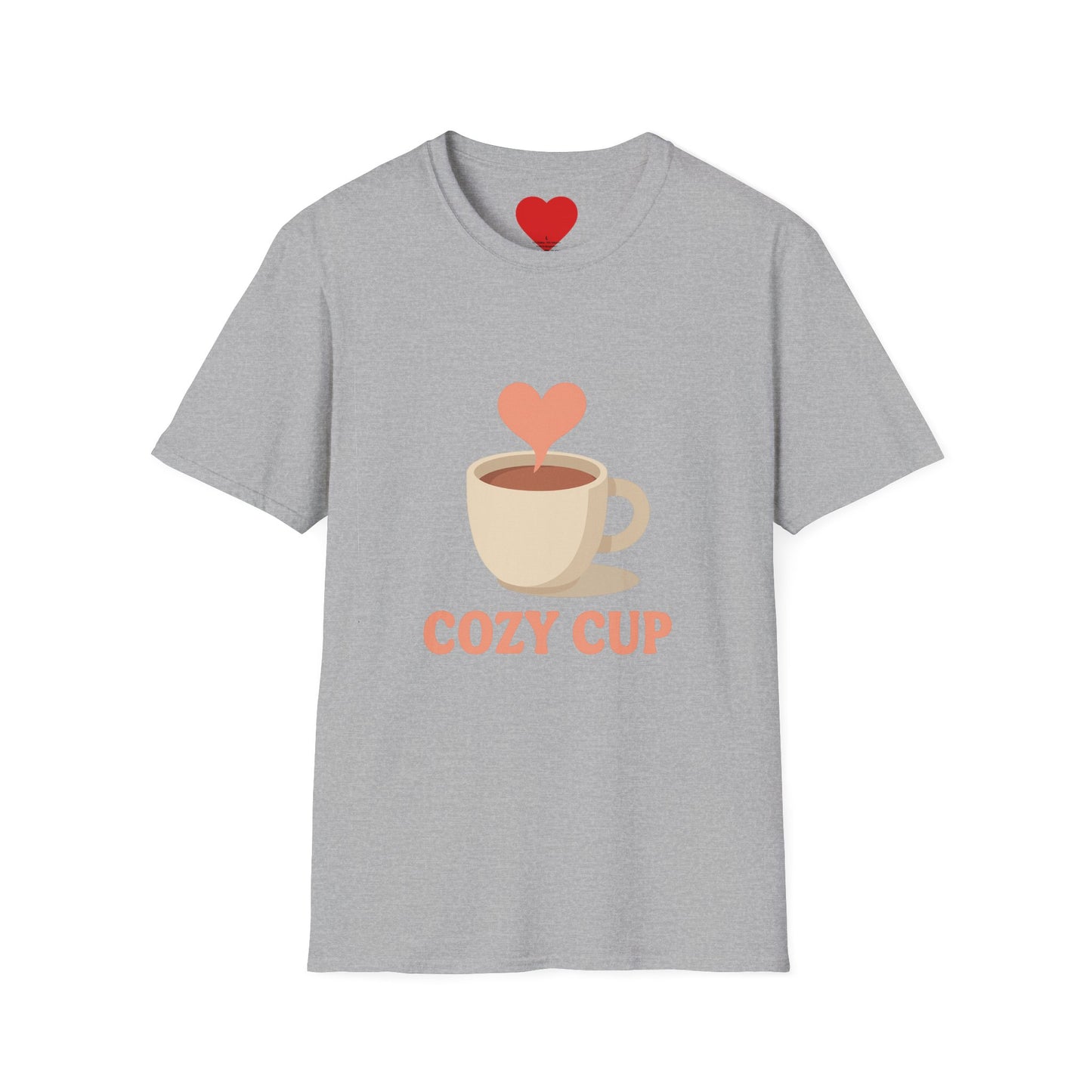 Cozy Cup – Minimalist Coffee Mood Unisex T-Shirt