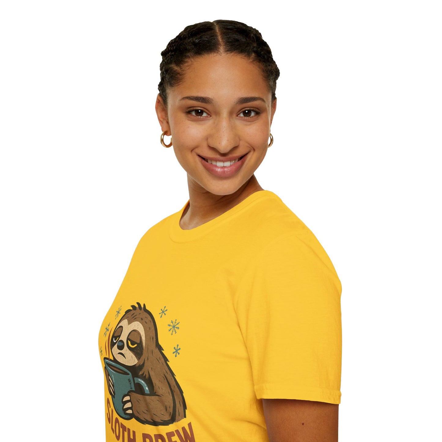 Sloth Brew – Lazy Morning Fuel Unisex T-Shirt