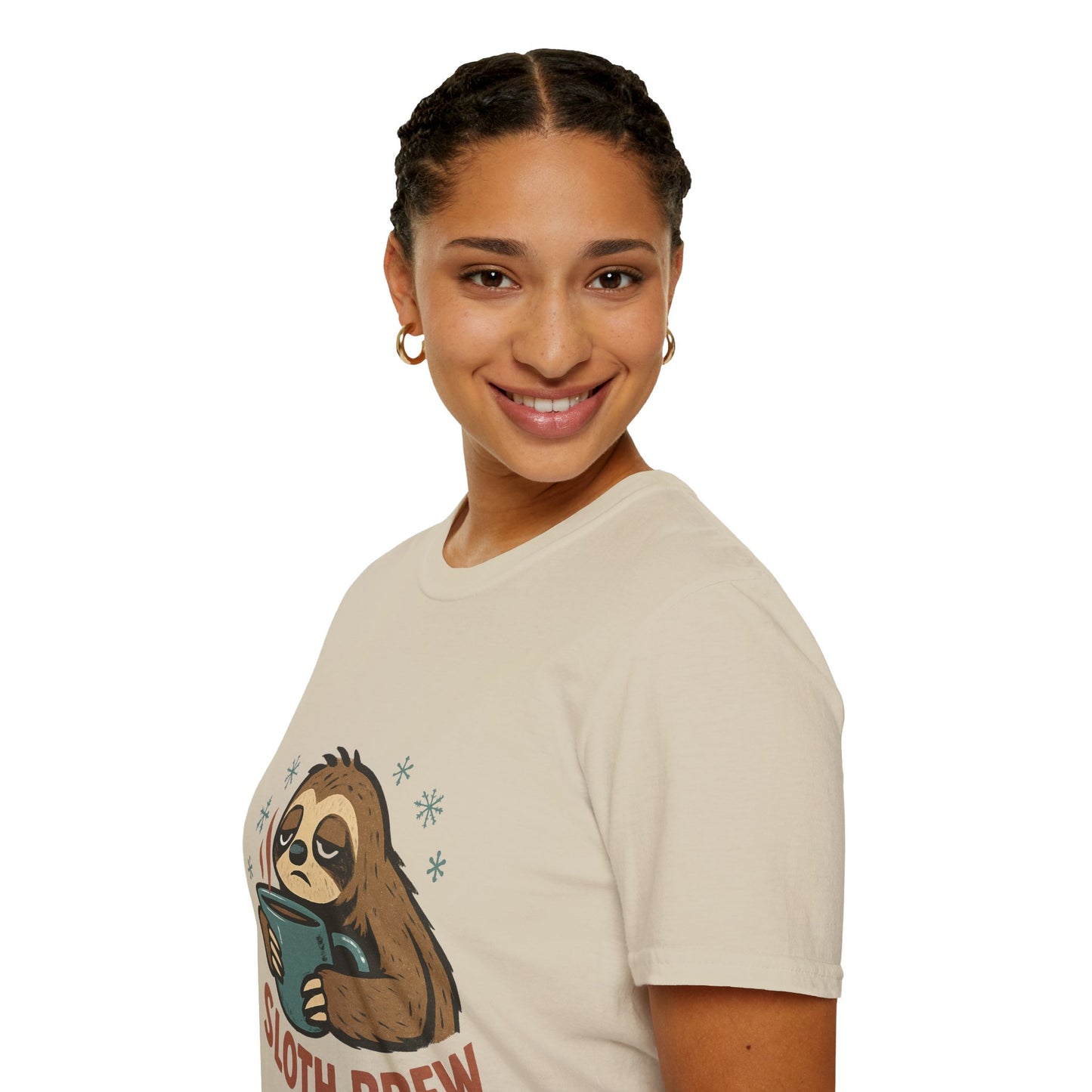 Sloth Brew – Lazy Morning Fuel Unisex T-Shirt