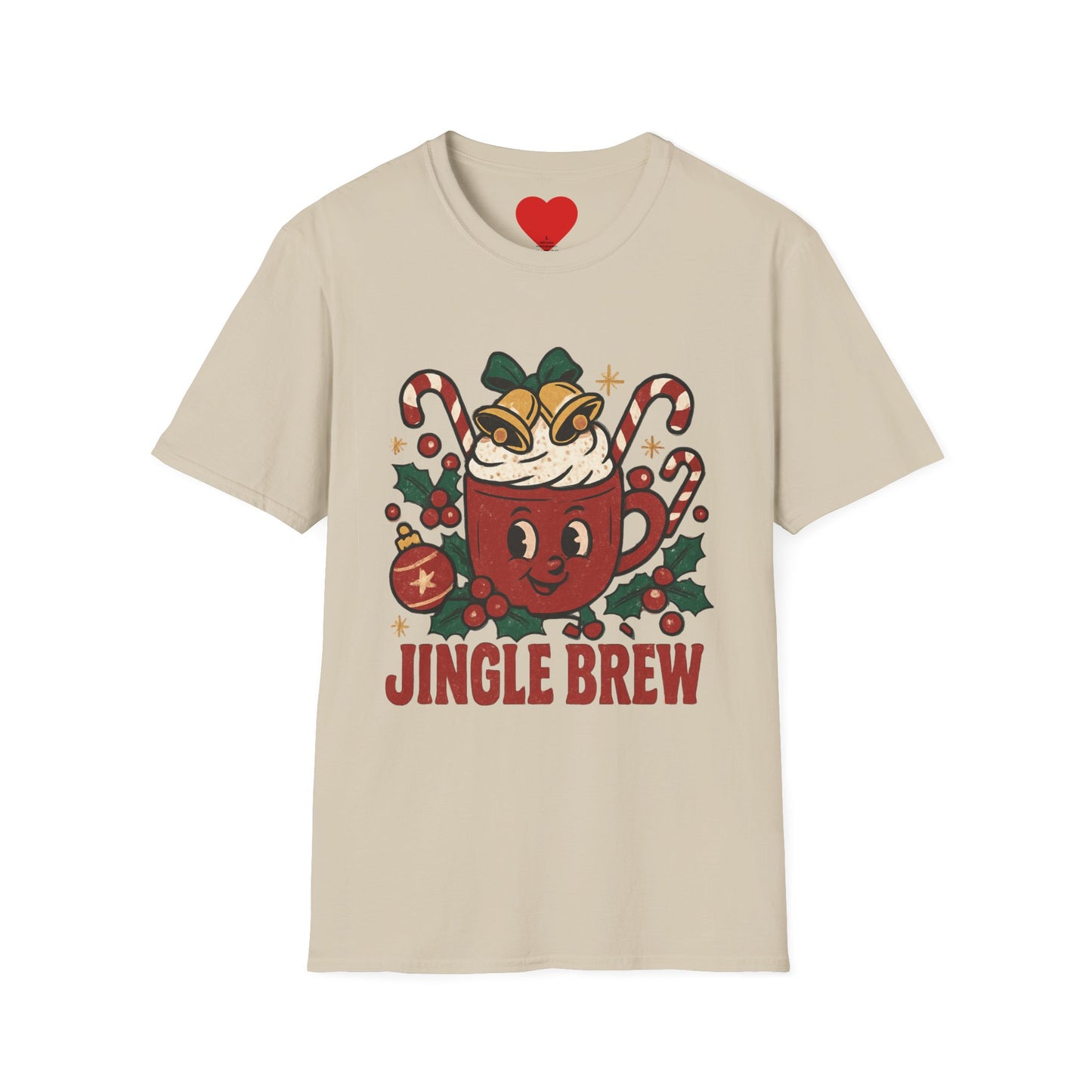 Jingle Brew – Bold Holiday Coffee Unisex T-Shirt