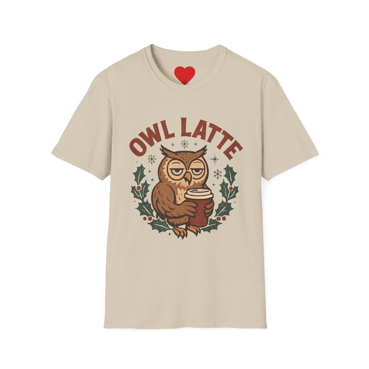 Owl Latte – Night Shift Fuel Unisex T-Shirt