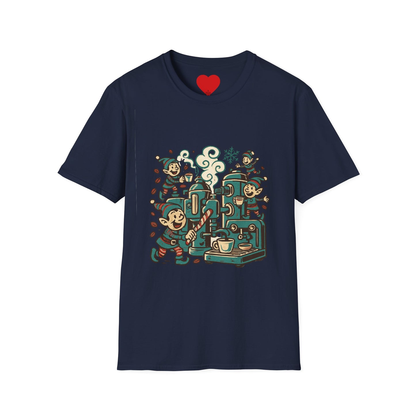 Brewstorm – Unisex Holiday Coffee Chaos T-Shirt