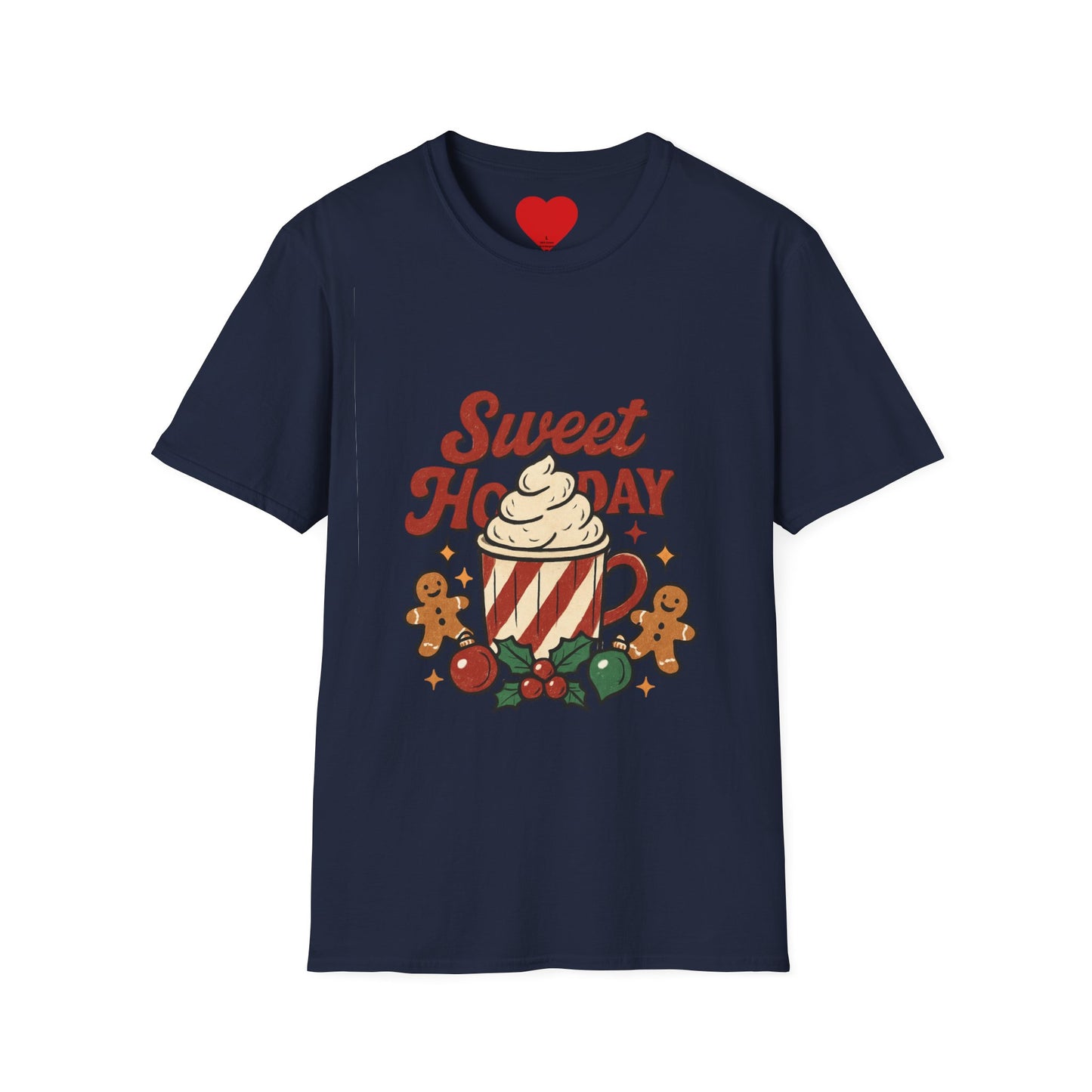 Sweet Holiday – Festive Coffee Vibes Unisex T-Shirt