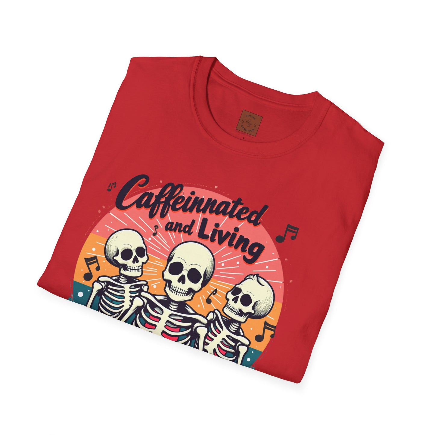 Caffeinated & Living | Best Life Brew Crew Tee