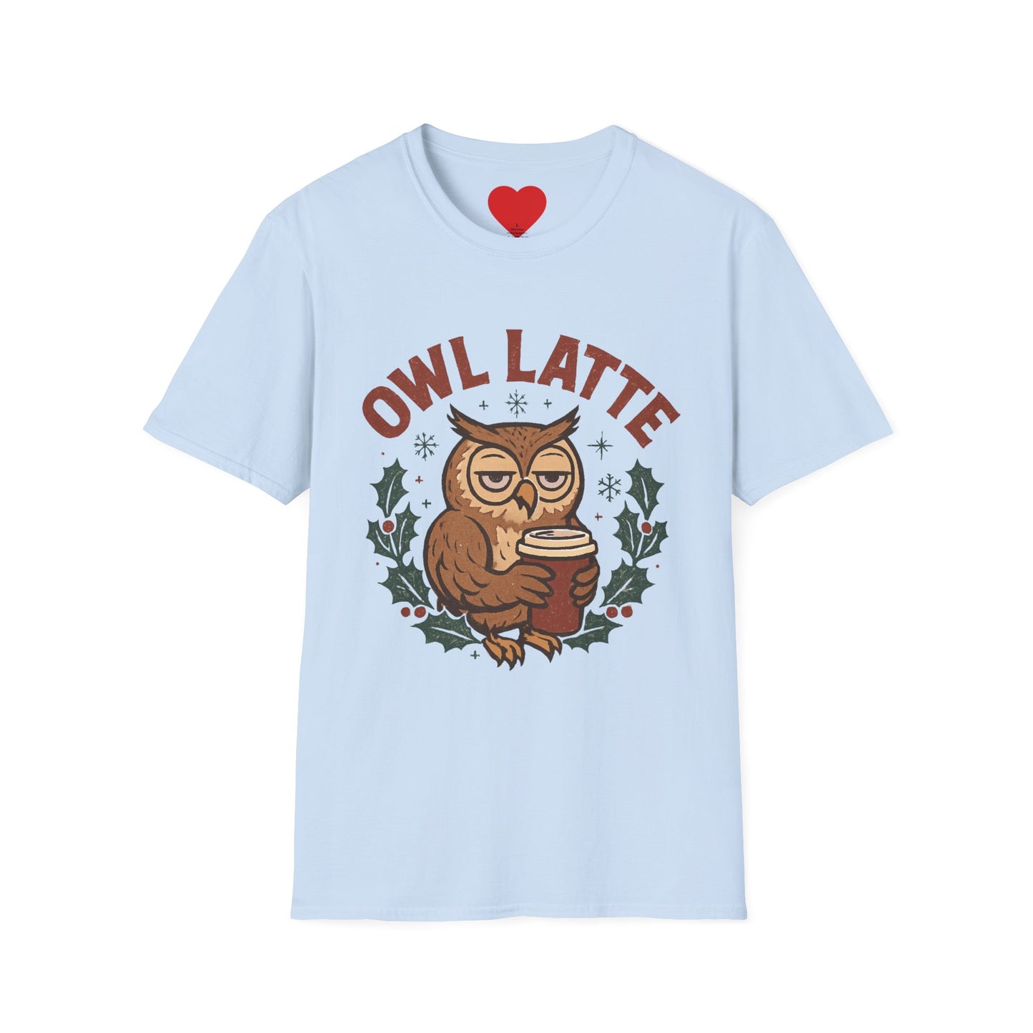 Owl Latte – Night Shift Fuel Unisex T-Shirt