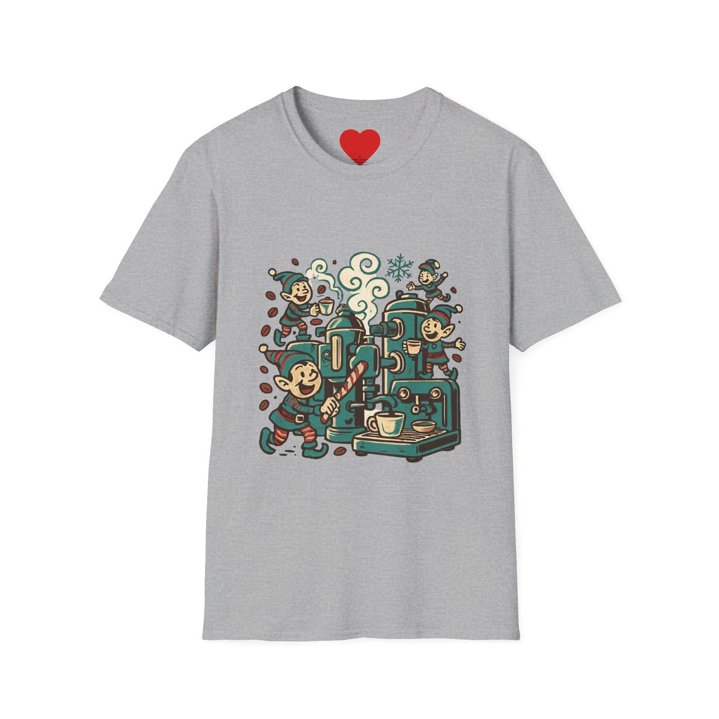 Brewstorm – Unisex Holiday Coffee Chaos T-Shirt