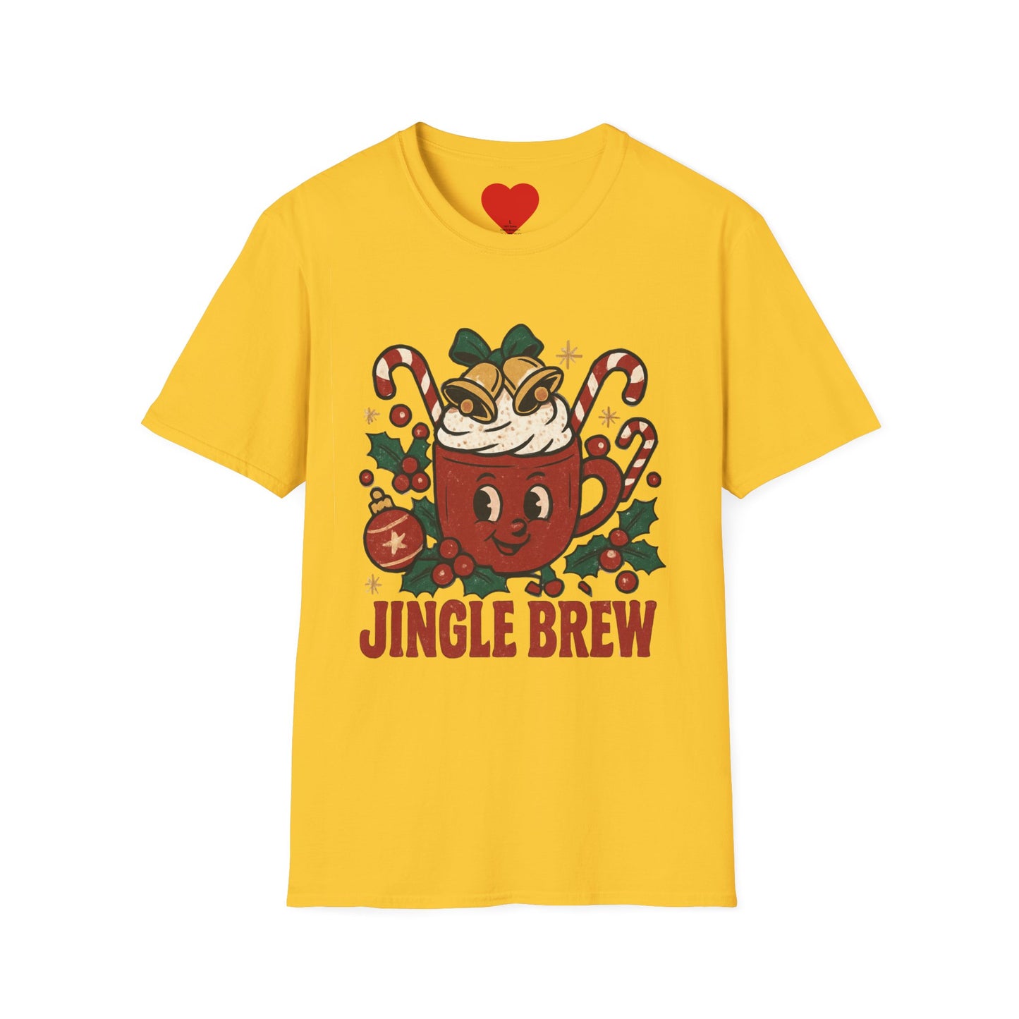 Jingle Brew – Bold Holiday Coffee Unisex T-Shirt