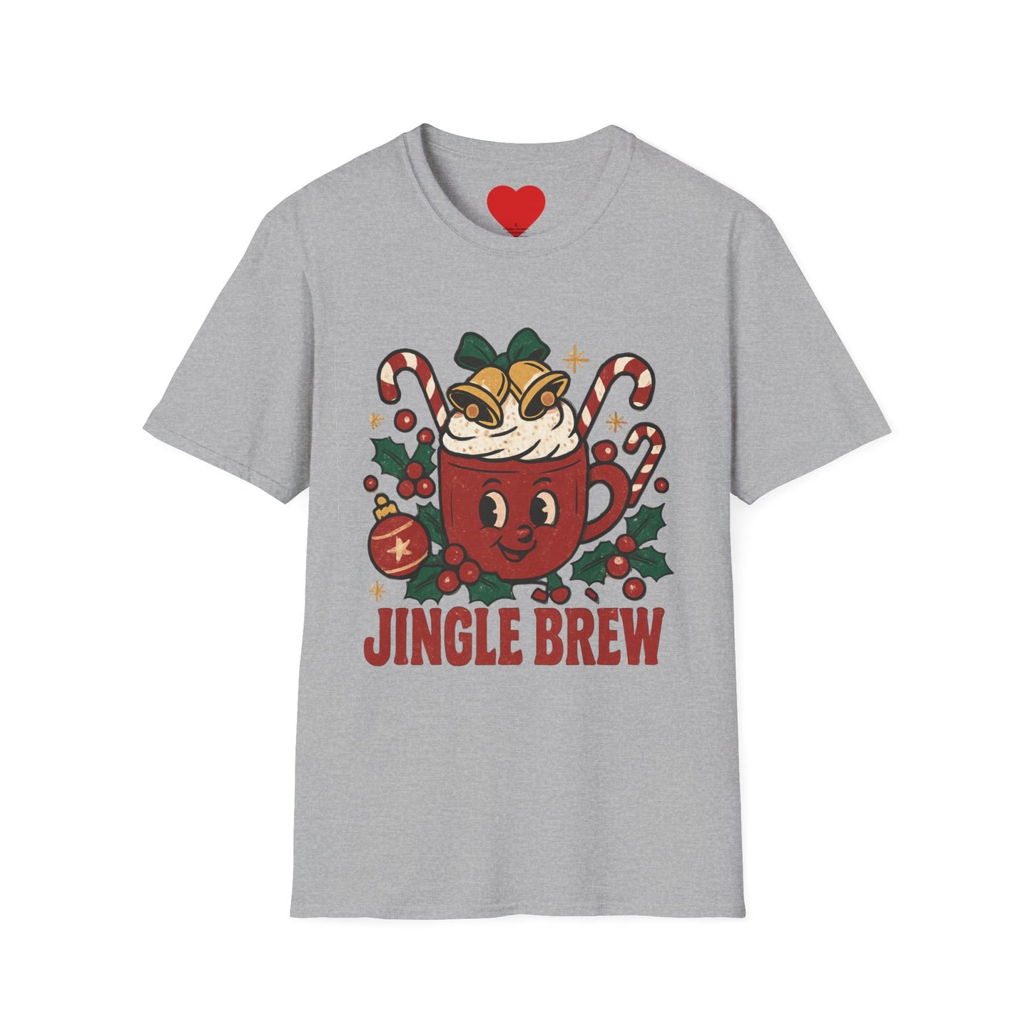 Jingle Brew – Bold Holiday Coffee Unisex T-Shirt