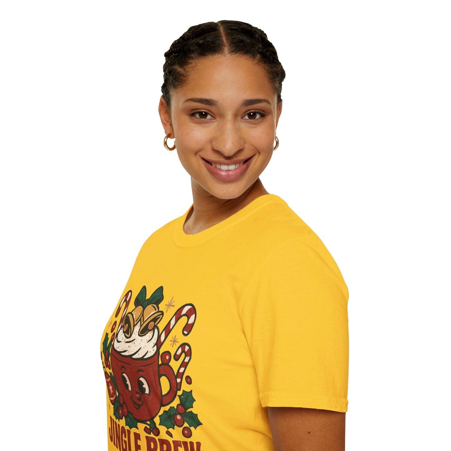 Jingle Brew – Bold Holiday Coffee Unisex T-Shirt
