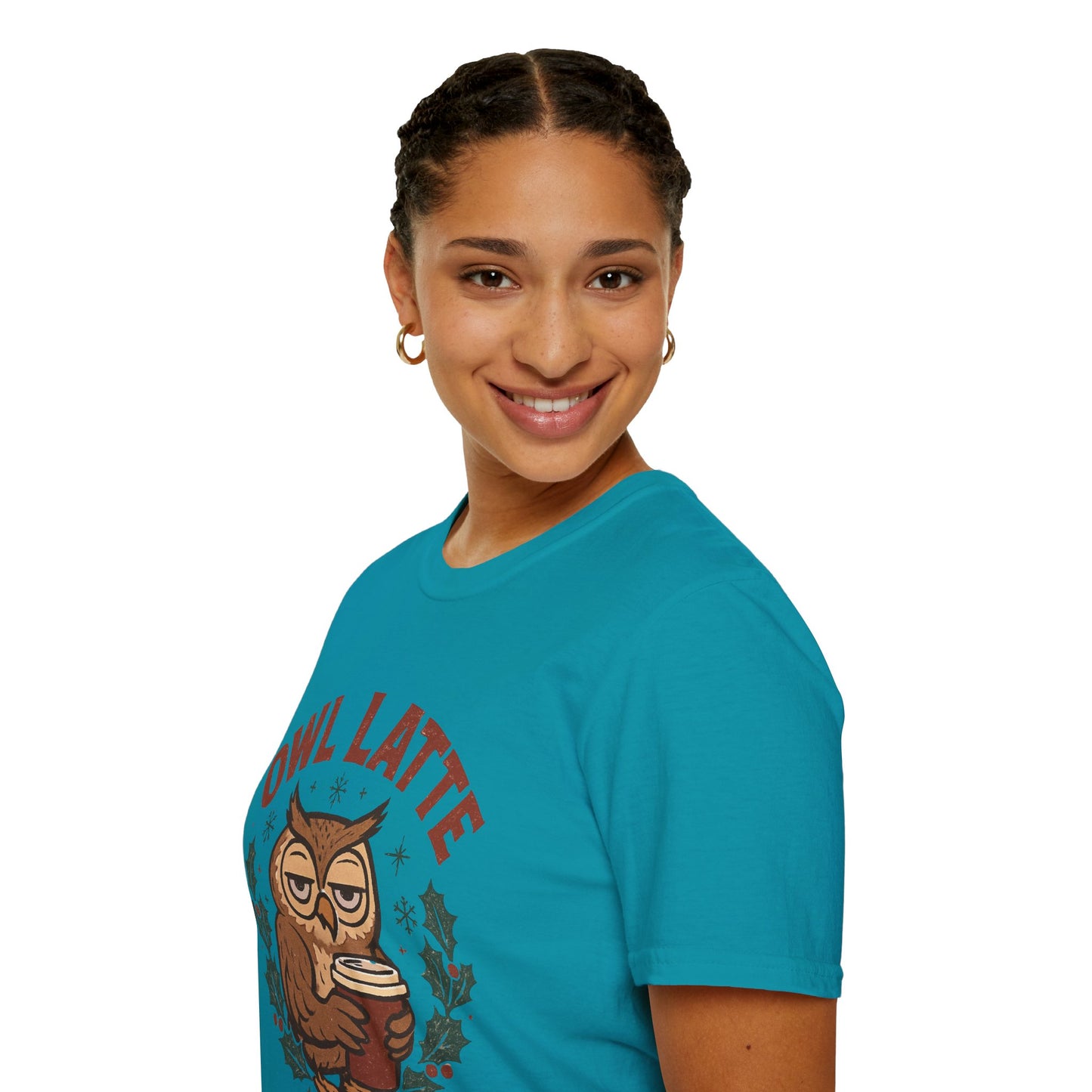 Owl Latte – Night Shift Fuel Unisex T-Shirt