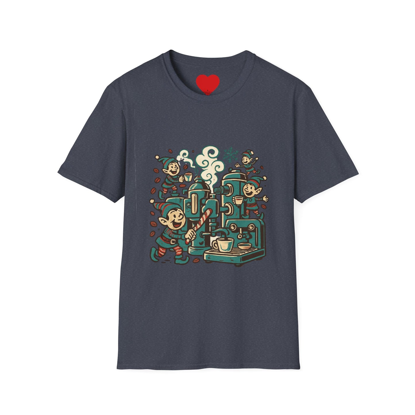 Brewstorm – Unisex Holiday Coffee Chaos T-Shirt
