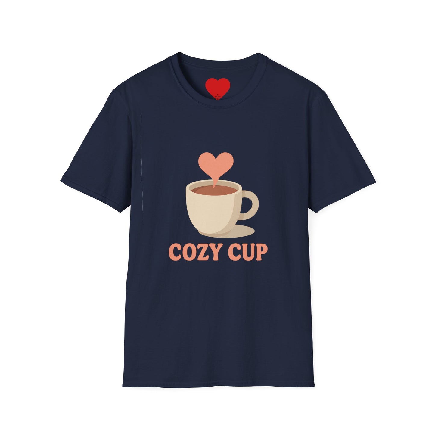 Cozy Cup – Minimalist Coffee Mood Unisex T-Shirt