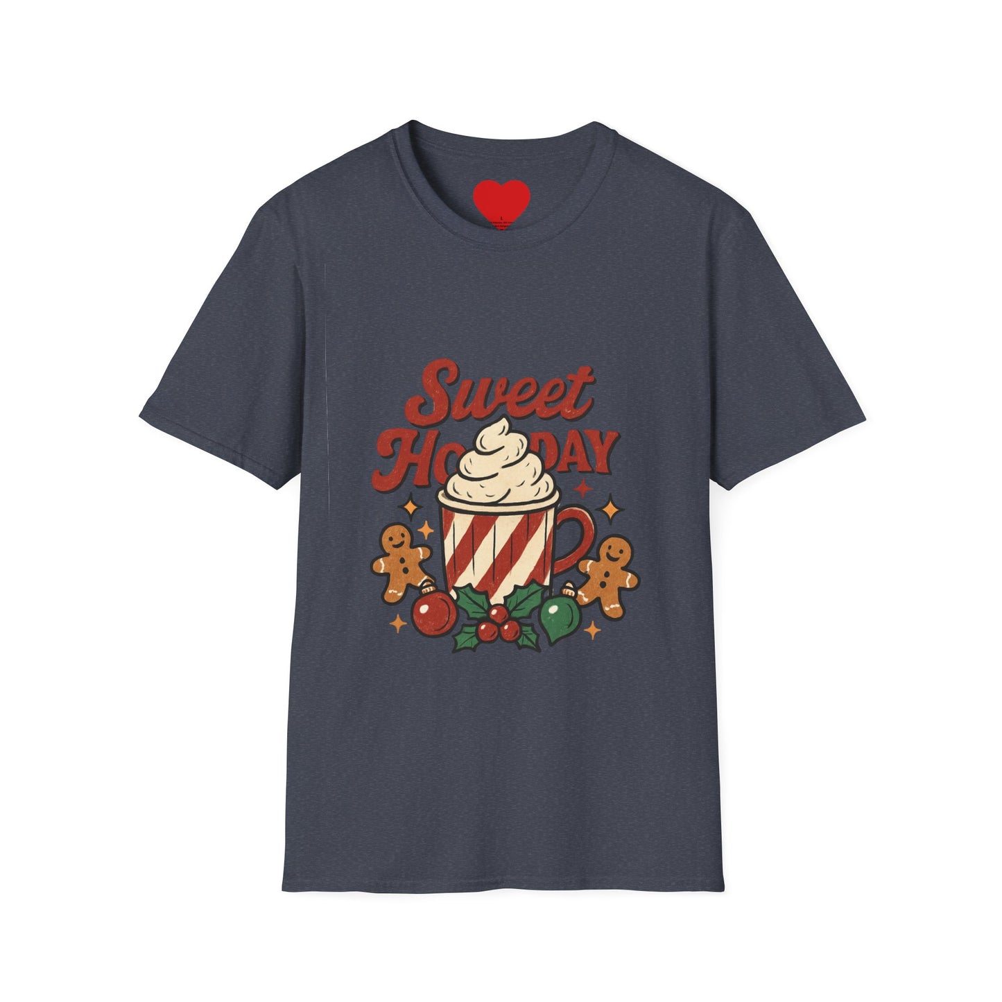 Sweet Holiday – Festive Coffee Vibes Unisex T-Shirt