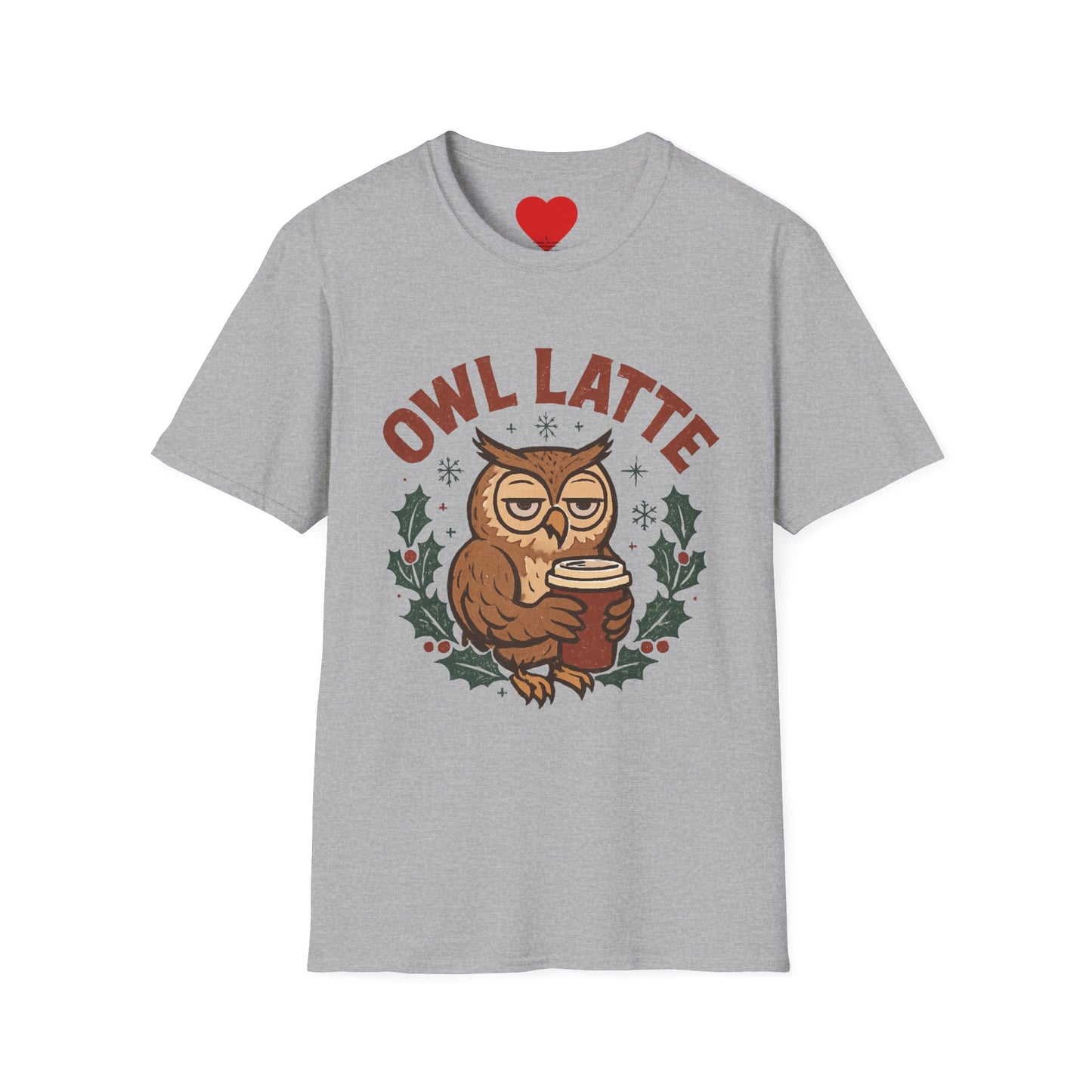 Owl Latte – Night Shift Fuel Unisex T-Shirt
