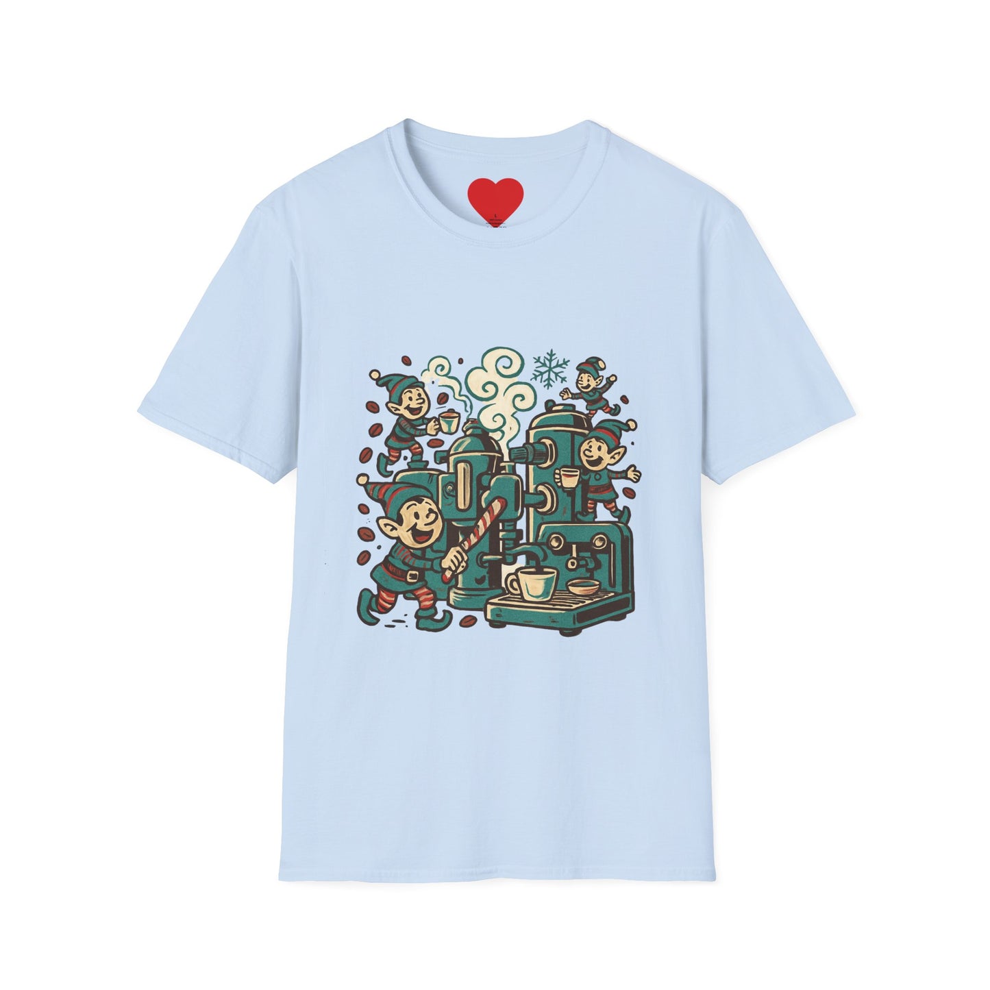 Brewstorm – Unisex Holiday Coffee Chaos T-Shirt