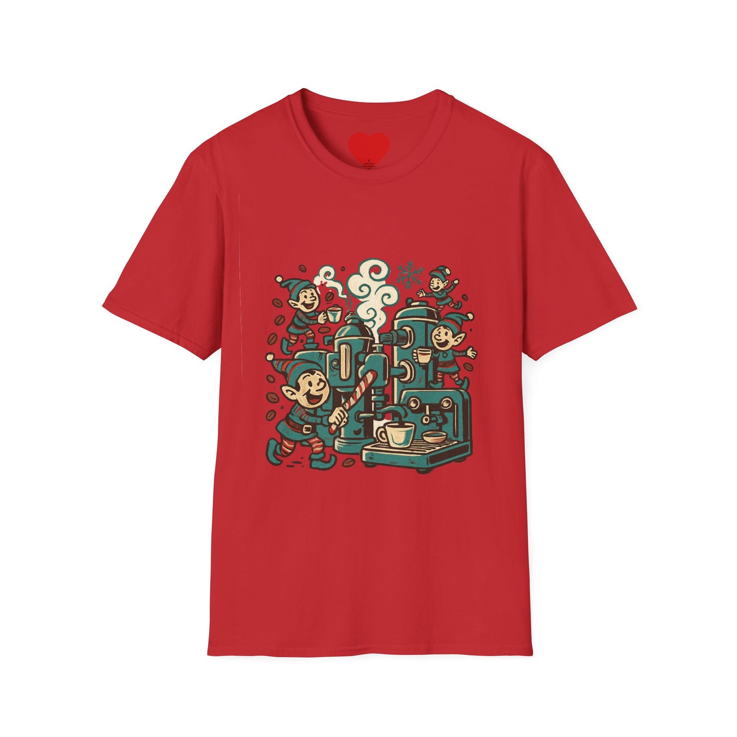 Brewstorm – Unisex Holiday Coffee Chaos T-Shirt