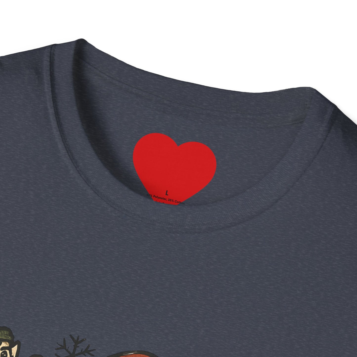 Santa Fuel – Dark Roast Christmas Unisex T-Shirt