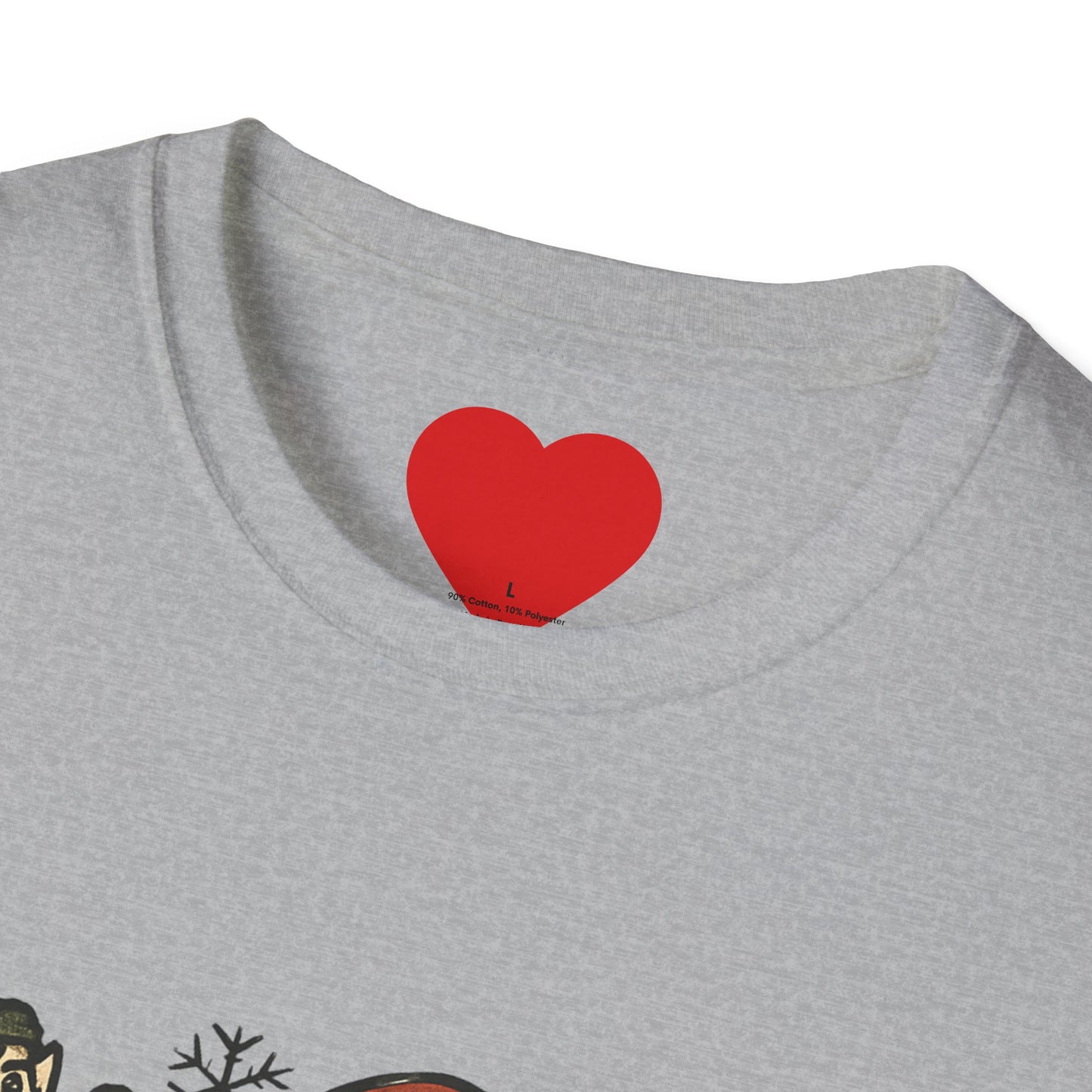 Santa Fuel – Dark Roast Christmas Unisex T-Shirt