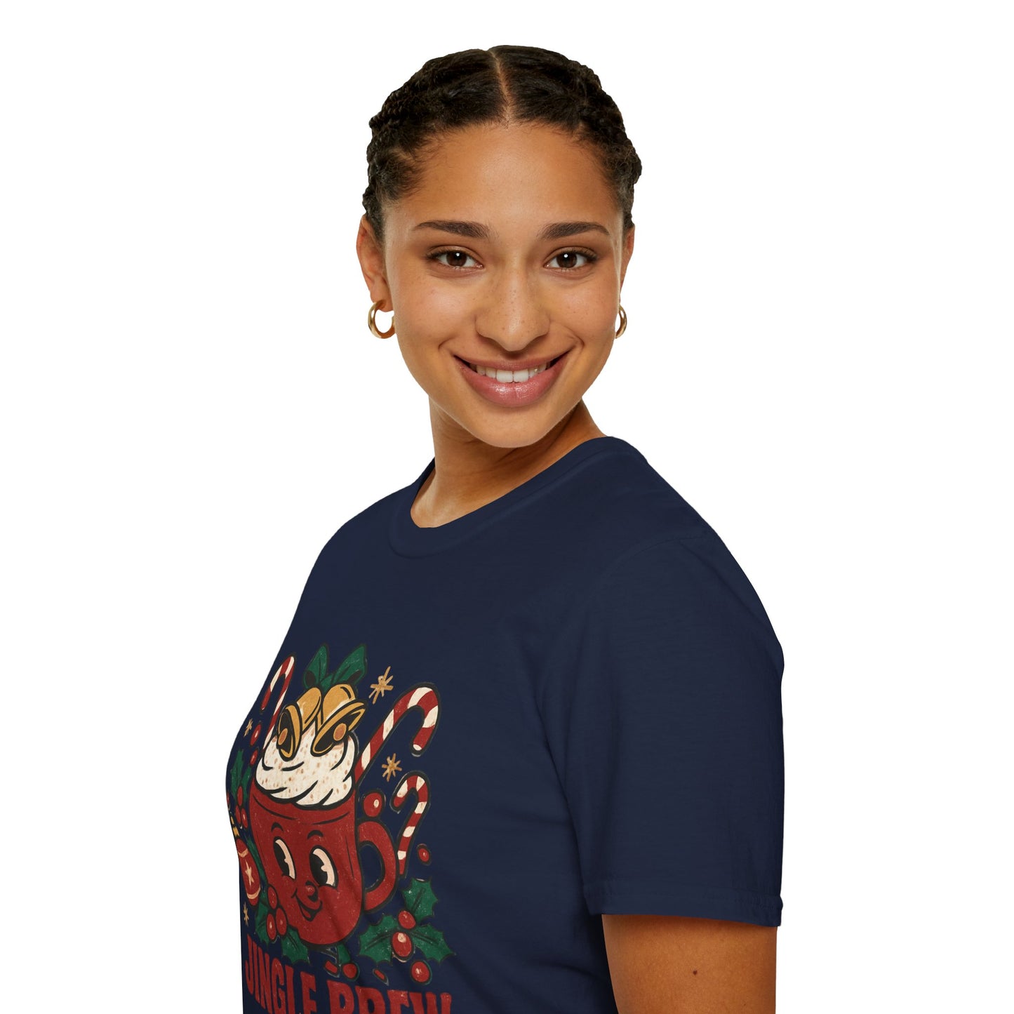 Jingle Brew – Bold Holiday Coffee Unisex T-Shirt