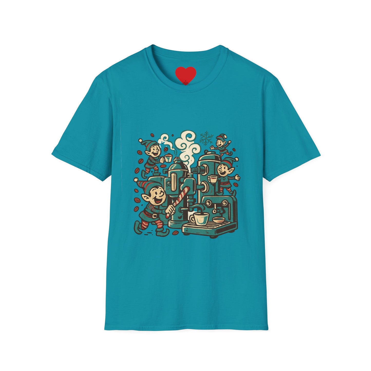 Brewstorm – Unisex Holiday Coffee Chaos T-Shirt