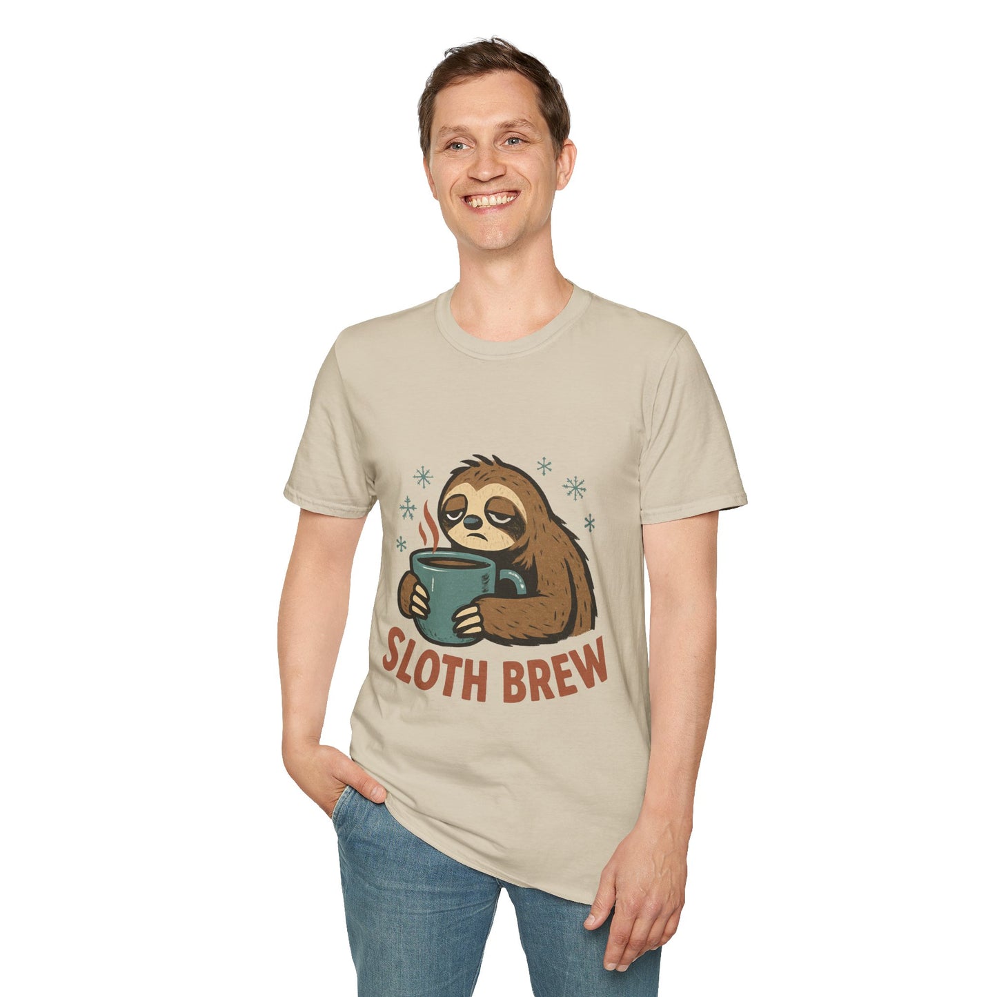 Sloth Brew – Lazy Morning Fuel Unisex T-Shirt