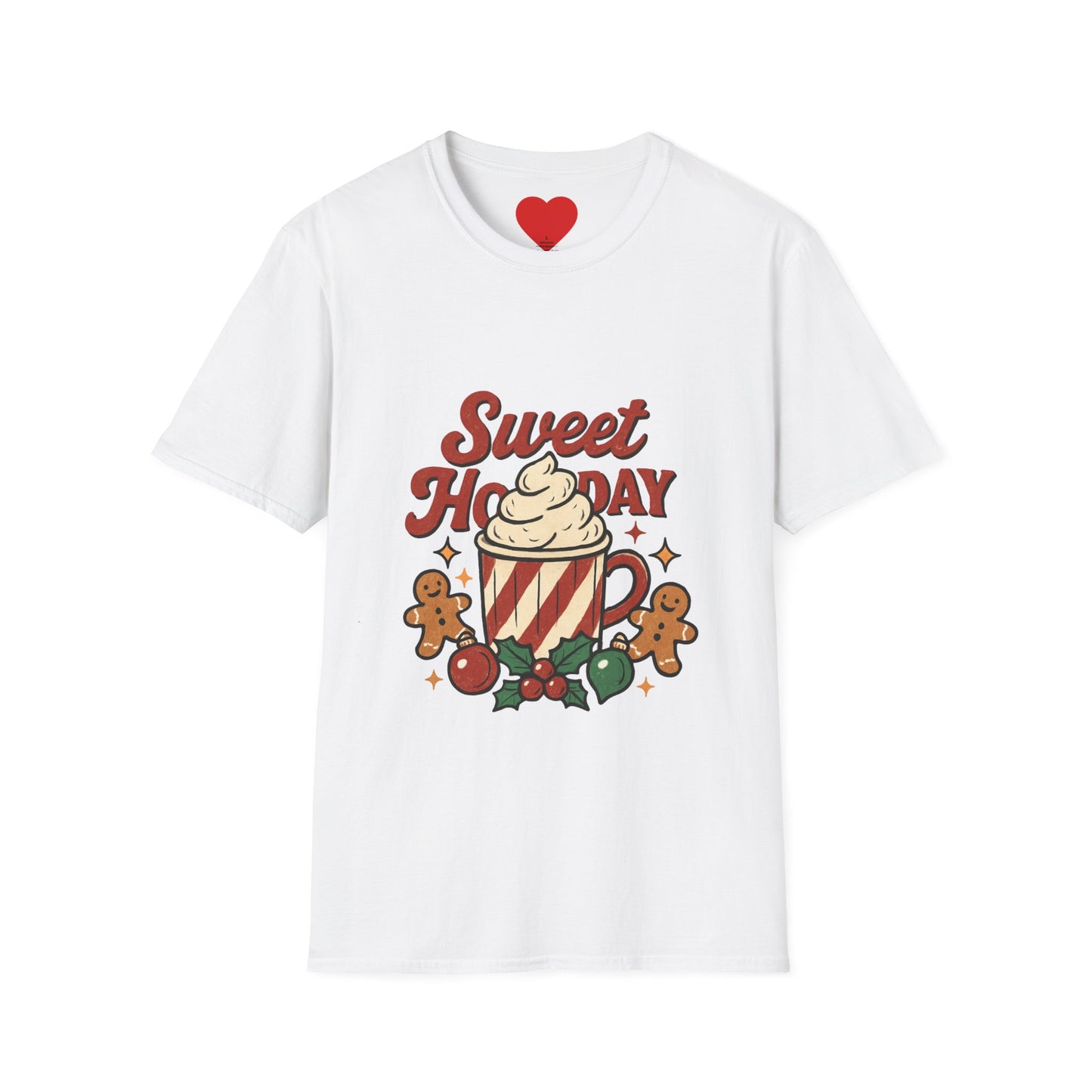 Sweet Holiday – Festive Coffee Vibes Unisex T-Shirt