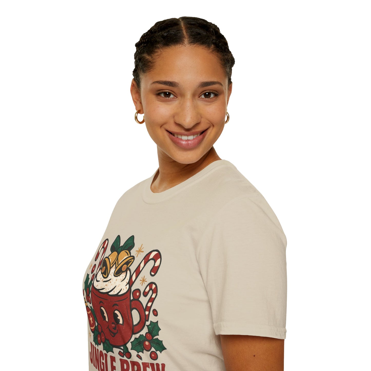 Jingle Brew – Bold Holiday Coffee Unisex T-Shirt