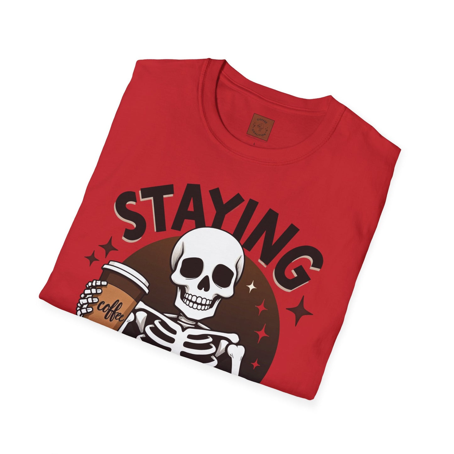 Staying Alive | Coffee Survival Tee