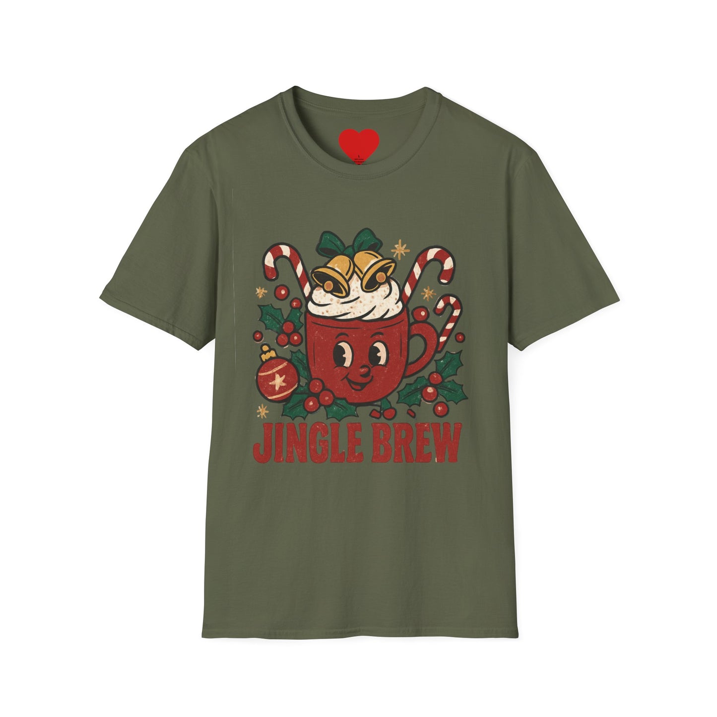 Jingle Brew – Bold Holiday Coffee Unisex T-Shirt