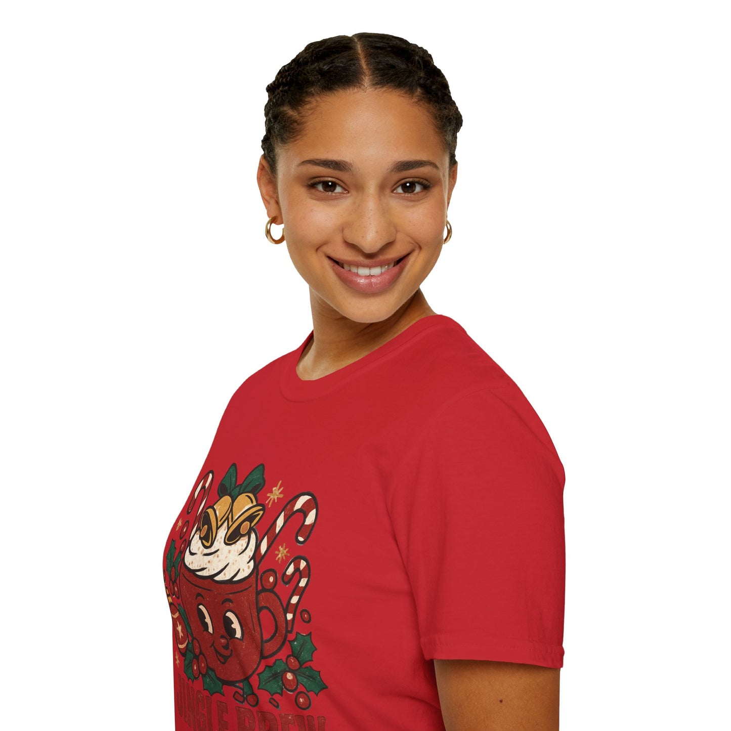 Jingle Brew – Bold Holiday Coffee Unisex T-Shirt