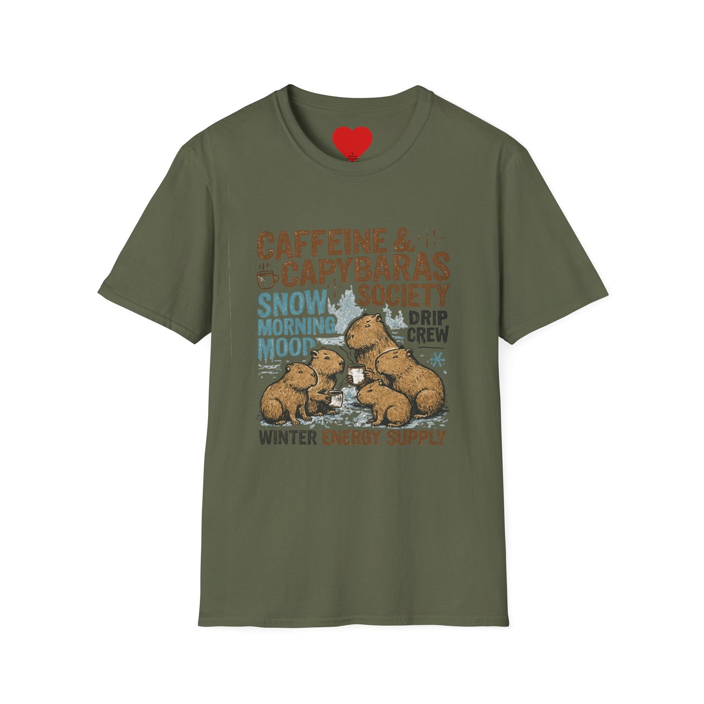 Copy of Fueled by Coffee & Chaos β Funny Unisex T-Shirt