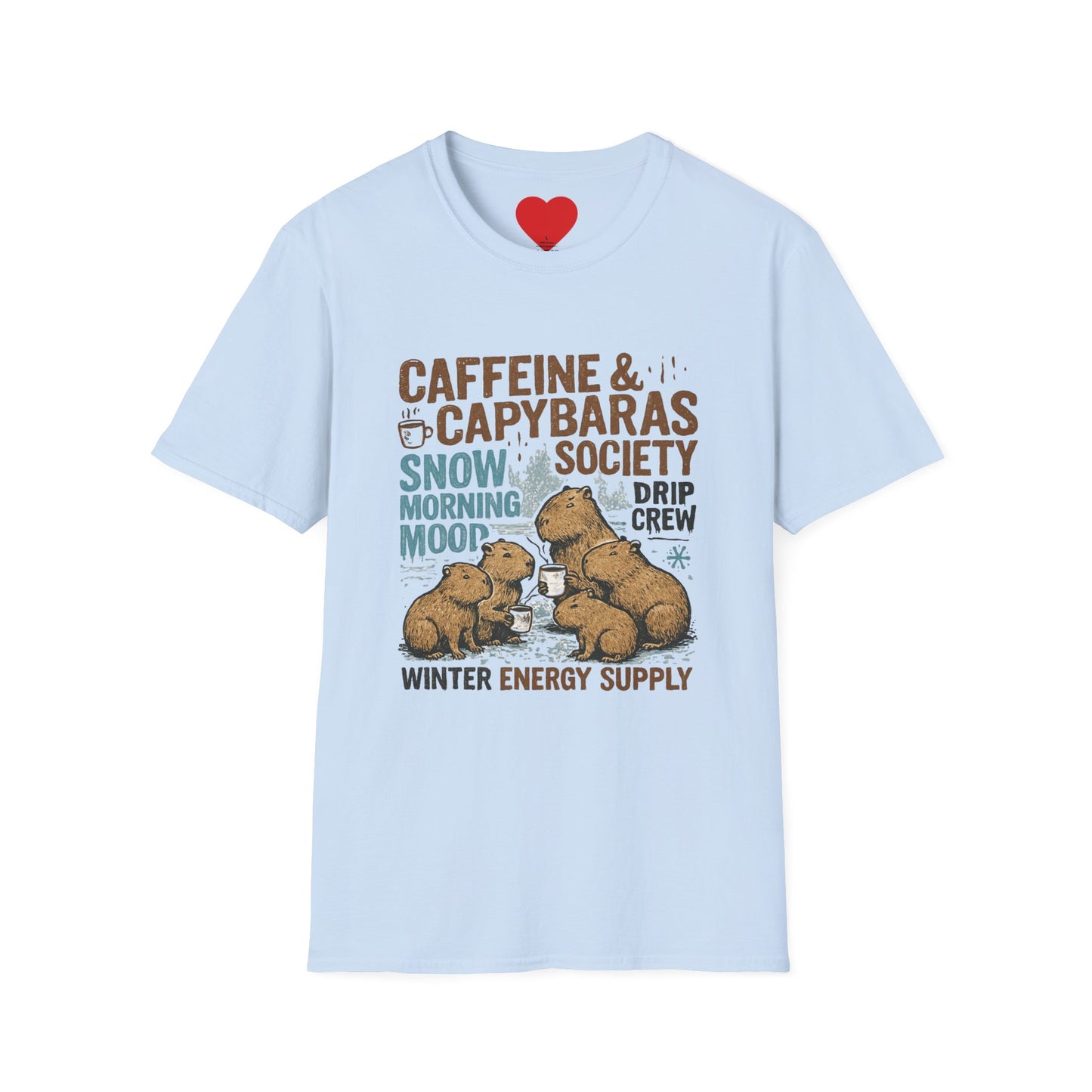 Copy of Fueled by Coffee & Chaos β Funny Unisex T-Shirt