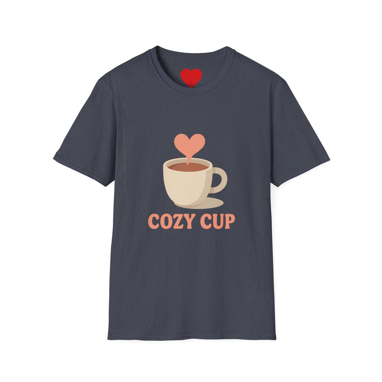 Cozy Cup – Minimalist Coffee Mood Unisex T-Shirt
