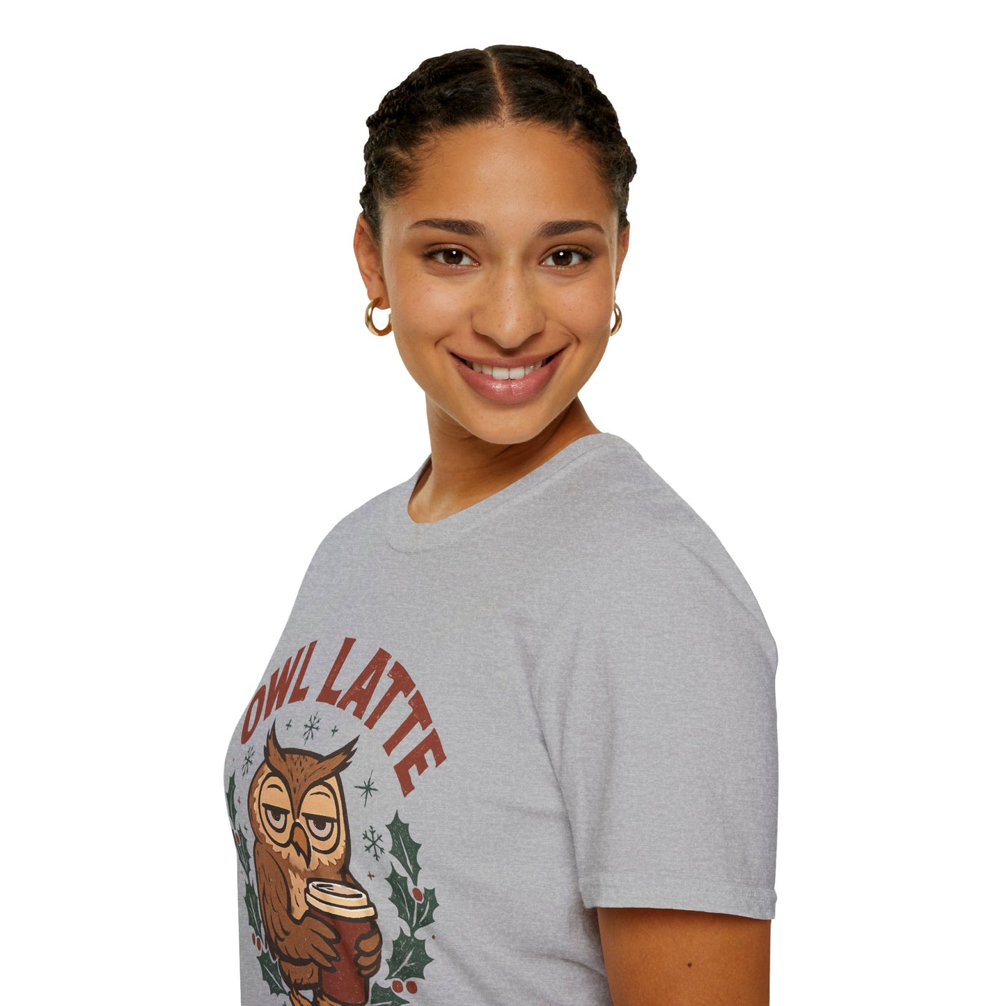 Owl Latte – Night Shift Fuel Unisex T-Shirt