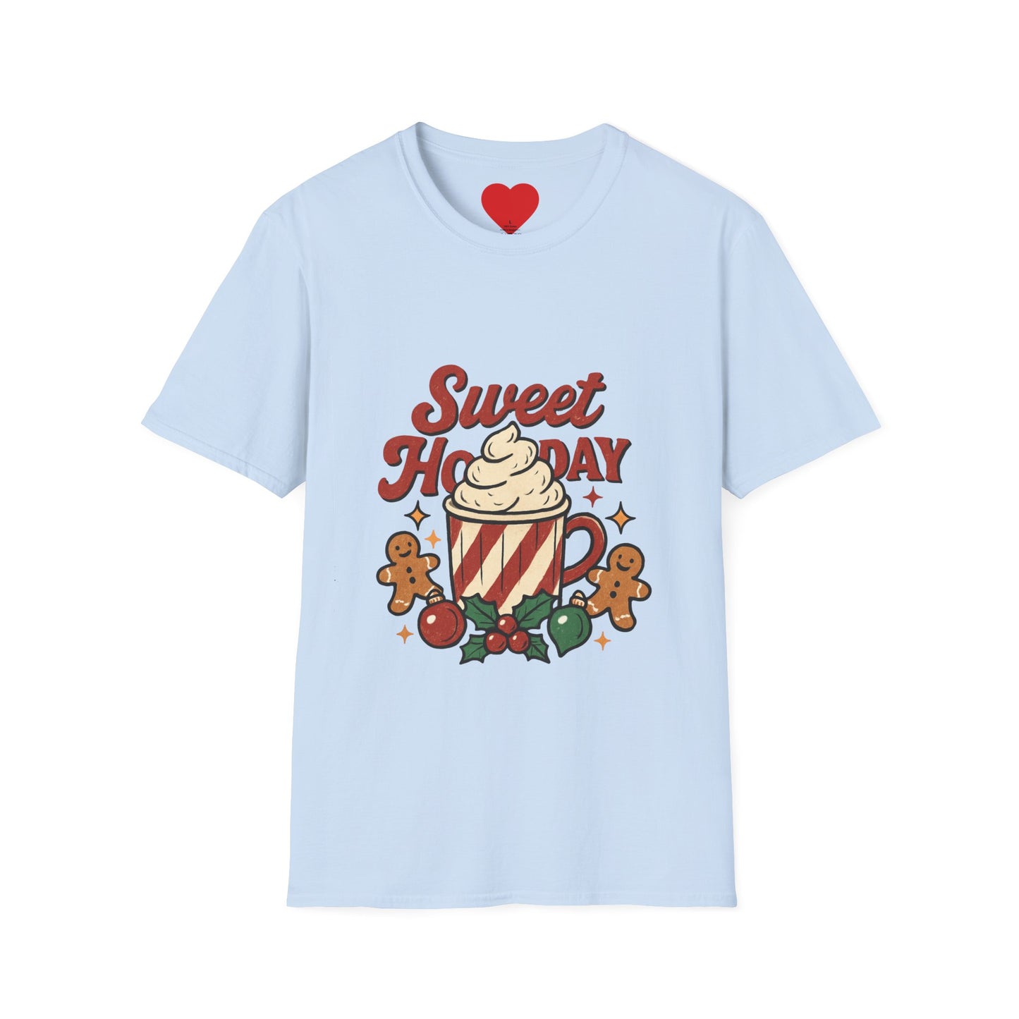 Sweet Holiday – Festive Coffee Vibes Unisex T-Shirt
