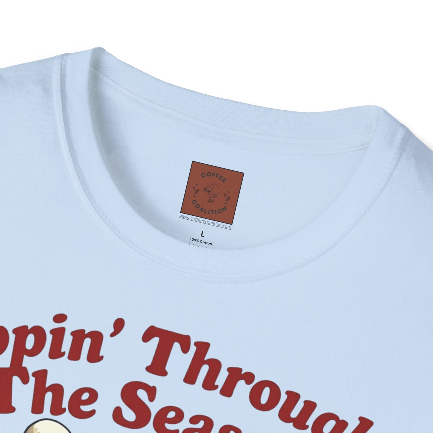 Sippin’ Through the Seasons | Year-Round Coffee Skeleton Tee