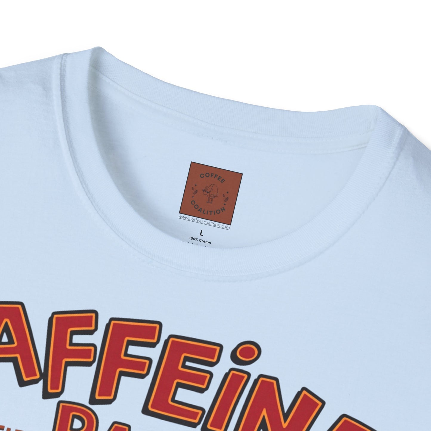 Caffeine Races | Fueled by Coffee & Chaos Tee