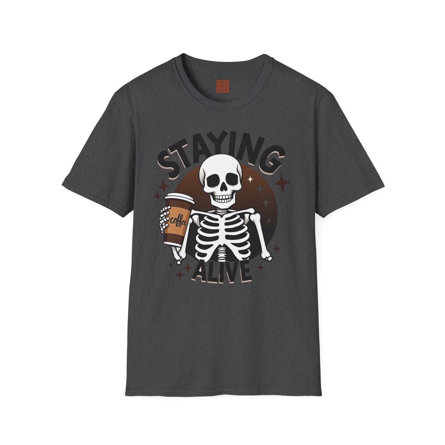 Staying Alive | Coffee Survival Tee