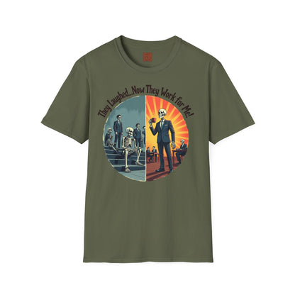 They Laughed, Now They Work for Me | Coffee Boss Skeleton Tee