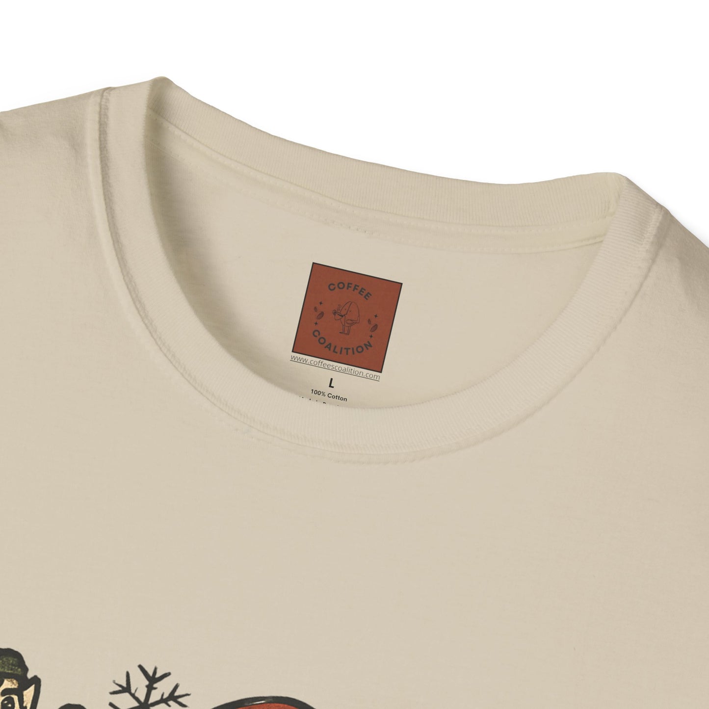 Deadly Good Brew | Funny Gothic Christmas Coffee Unisex T-Shirt