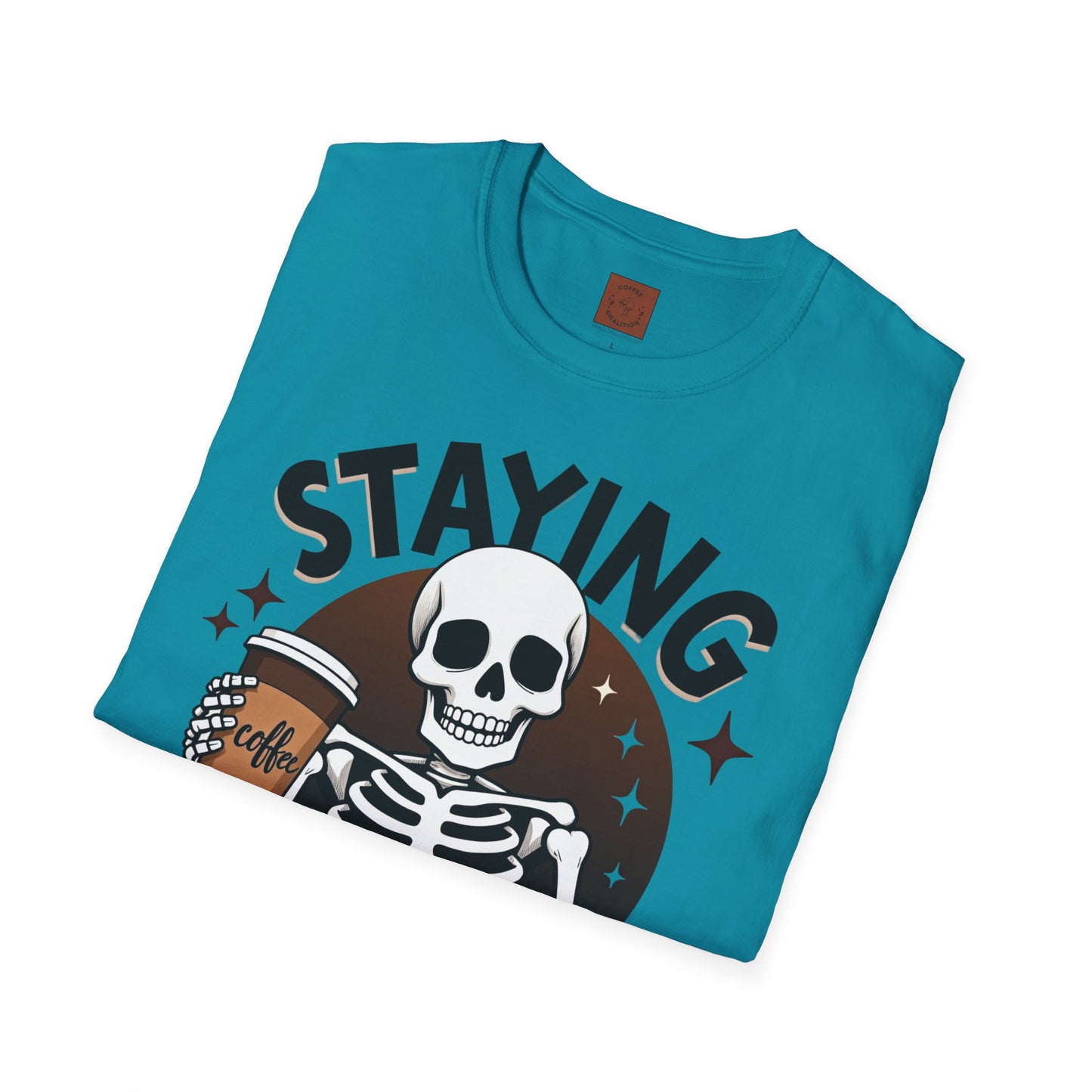 Staying Alive | Coffee Survival Tee