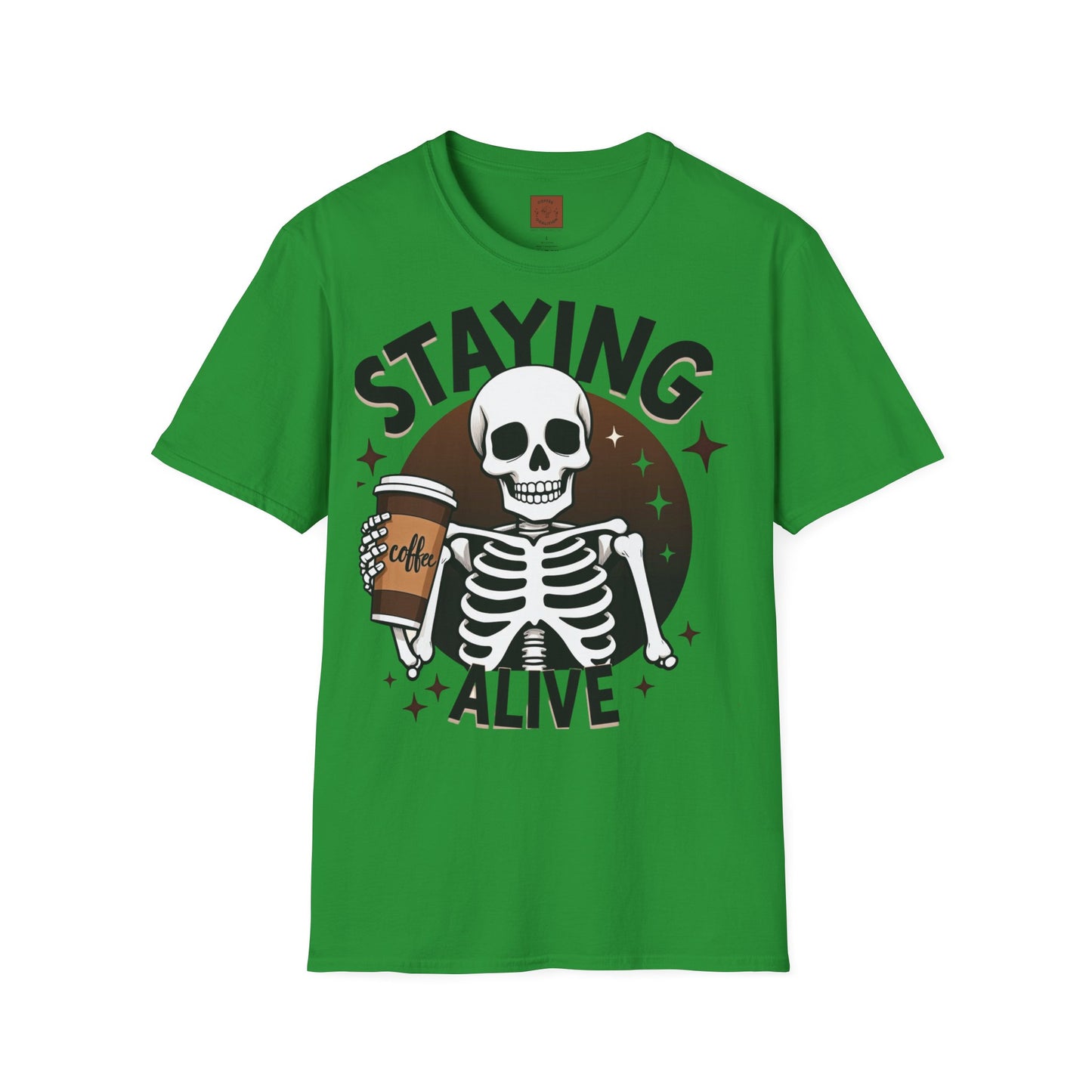 Staying Alive | Coffee Survival Tee