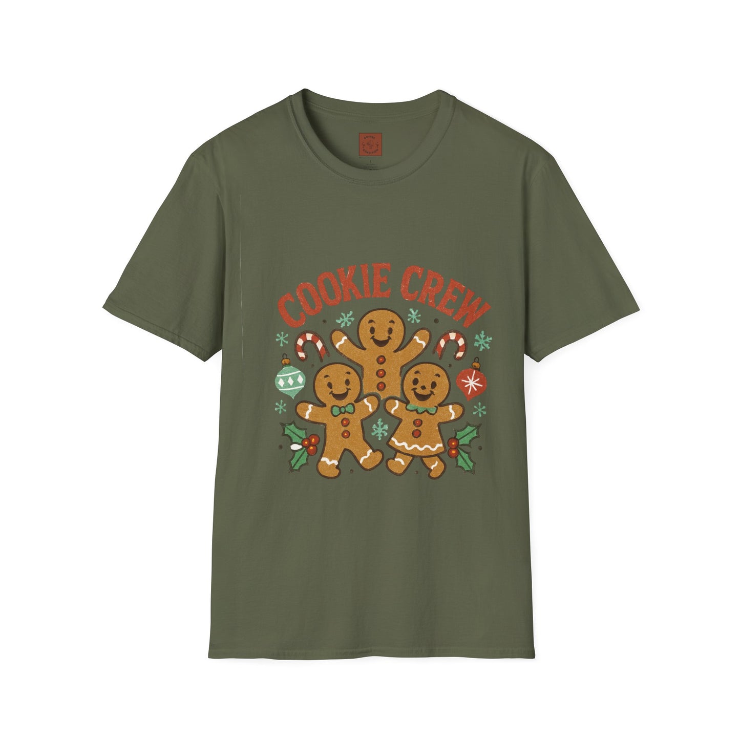 Cookie Crew | Funny Gingerbread Coffee Christmas Unisex T-Shirt