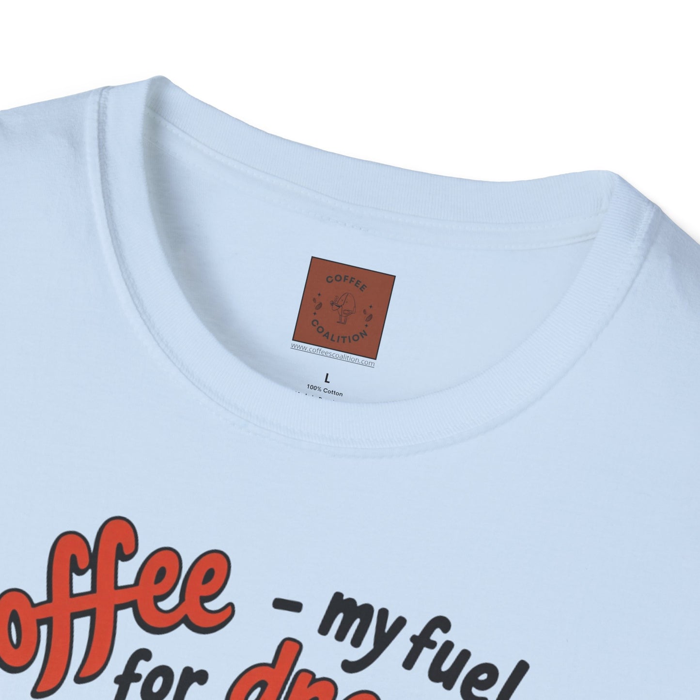 Coffee — My Fuel for Dreams | Caffeinated Ambition Skeleton Tee